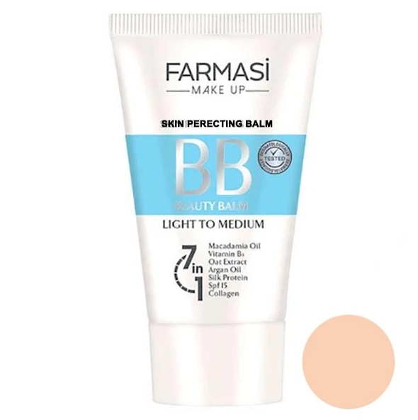 کرم پودر BB بی بی فارماسی Farmasi شماره 02 / پوشش طبیعی و محافظت از پوست / جیونا بیوتی