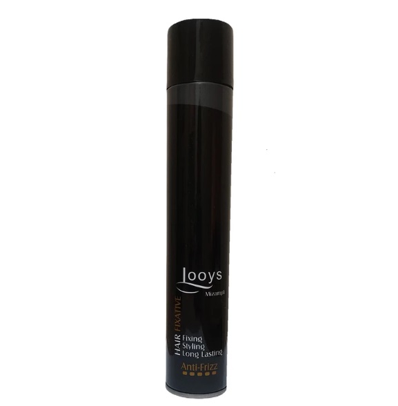 اسپری حالت‌دهنده مو لویز LOOYS شماره 5 مدل Anti-Frizz / تثبیت‌کننده قوی و ضد وز / جیونا بیوتی
