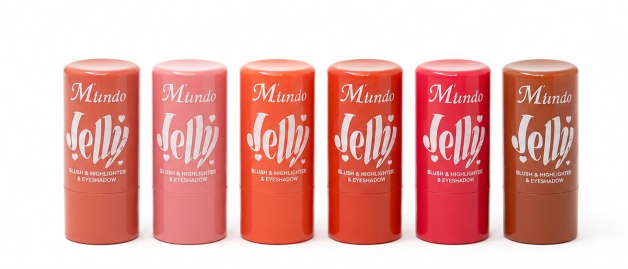 تینت ژله ای شاین دار میوندو Miundo / براق‌کننده و رنگ طبیعی / جیونا بیوتی