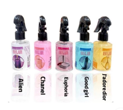 عطر مو شاین دار ادکلنی LUCY / رایحه های مختلف / 140 میلی لیتر / جیونا بیوتی