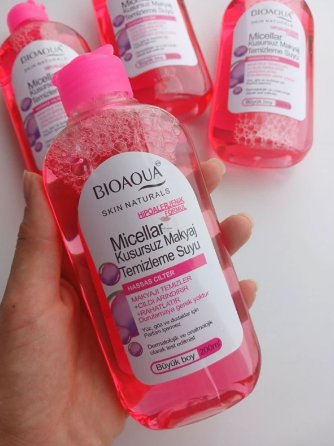 میسلار واتر بیوآکوا Bioaqua / پاک کننده پوست و آرایش، آبرسان و ضد جوش / جیونا بیوتی